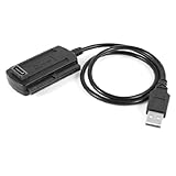 Ruilogod USB 2.0 auf IDE SATA 2.5 3.5 Festplatte HDD Konverter Adapterkabel
