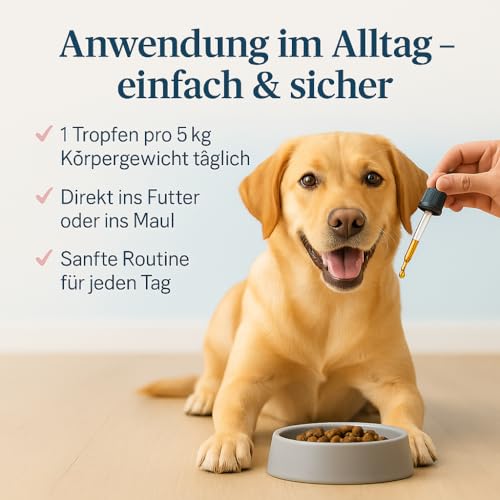 naturacbd Hanföl für Hunde & Katzen 1500mg – Bio Hanföltropfen für & Katzen 1500mg – Beruhigungsmittel für & Entspannung bei Angst oder Stress
