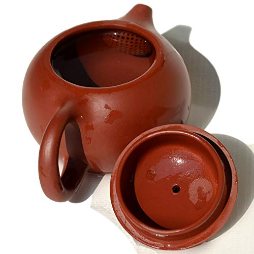 Miniatura 2 de Tetera De Arcilla China Yixing De 280 Ml, Olla Roja Dahongpao Zisha Xishi Para Té Suelto De Gongfu Caja De Regalo