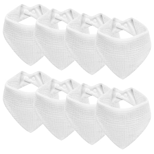 Kewlife gift Lätzchen Baby Musselin Dreieckstuch Baby Halstuch Verstellbare für Junge und Mädchen