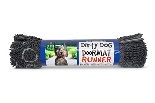 DGS Dirty Dog Doormat Runner L: 152 cm B: 76 cm grau