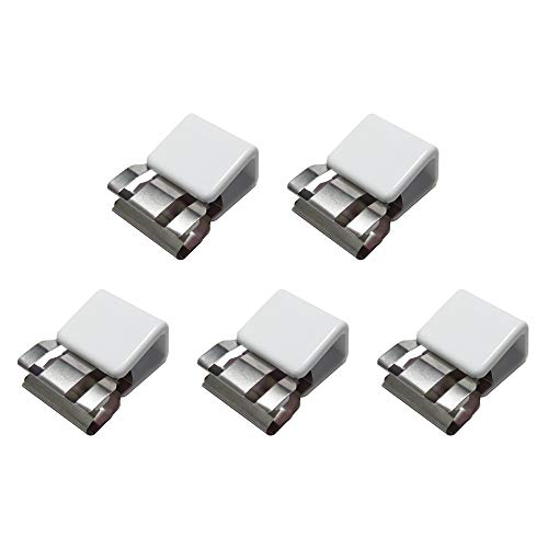 TOHKIN スライドクリップクリア SCC-L5W-3 Lサイズ 白 5個入×3セット 書類整理