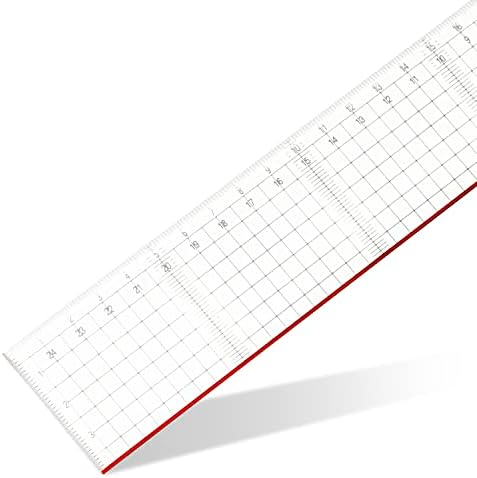 Aristo Cutting Ruler Pexiglass 50cm Symmetry & Parallel Ruler Red ...