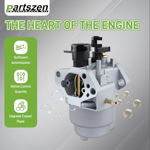 Image of 16100-Z5R-U71 8302861 Carburetor with Fuel Filter for Honda GX390 R1 U1 UT1 (BE89F B) 8302861 with Generator Fuel Tank Shut Off Valve