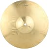 IRIN 12-Inch Drum Cymbals, Brass Ride Drum Cymbal Pack,Easy Maintain Cymbals for Drum Set Musical Instrument Accessory Golden