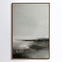 Framed Canvas Wall Art Abstract Texture Canvas Prints Home Artwork Decoration for Living Room,Bedroom - 16x24 inches