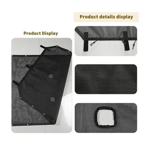 Pare-soleil pour Jeep Wrangler JK 2007-2017 bouclier thermique 2 portes - 5
