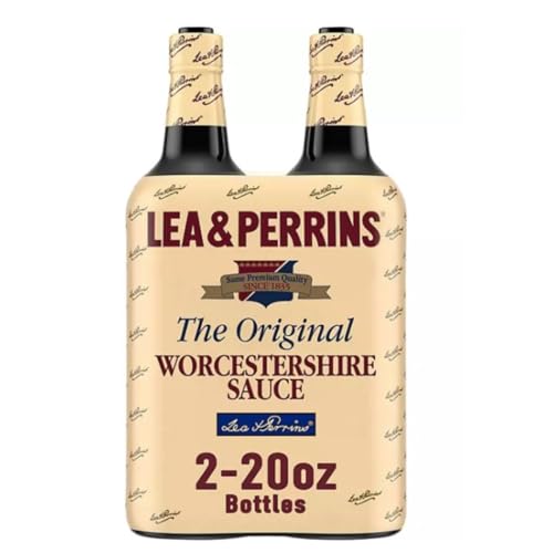 Lea &amp; Perrins Worcestershire Sauce, 20 Fl Oz (Pack of 2)
