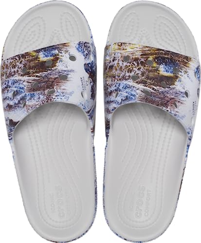 Crocs Unisex Classic Camo Slide Sandals4