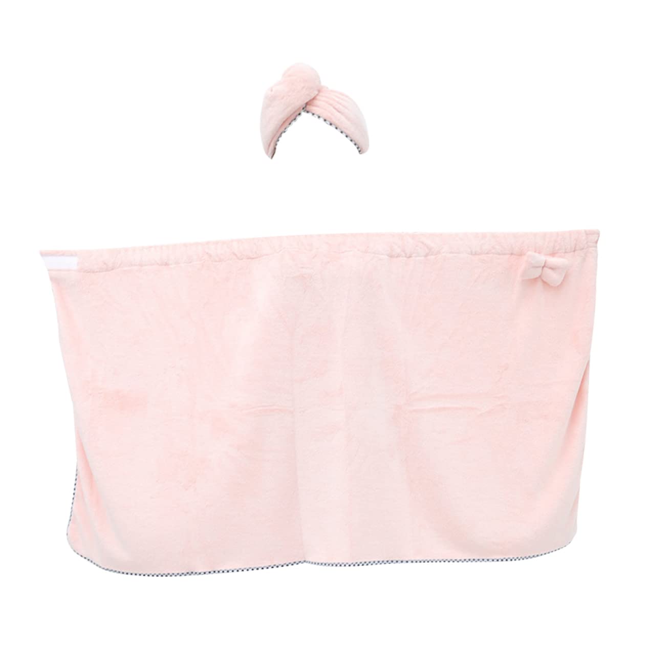 Serviettes de bain absorbant rapidement en polaire avec nœud pour un séchage rapide