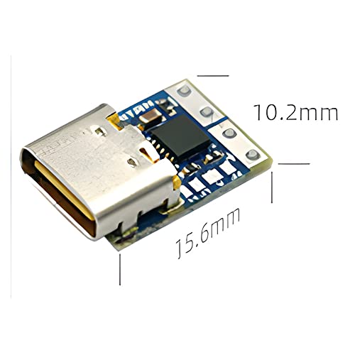 (5 Pack) JacobsParts USB-C PD 28V DC Fixed Voltage Power Trigger Module 5A Type-C Female Input4