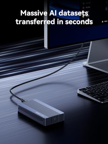 Image of ACASIS 40Gbps M.2 NVMe SSD Enclosure with Cooling Fan
