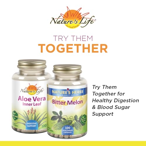 Nature's Life Aloe Vera Inner Leaf | Skin Health, Digestive Support & Regularity Formula | with Fennel | Non-GMO & Vegan | No Fillers | 100 Veg Caps - Image 6