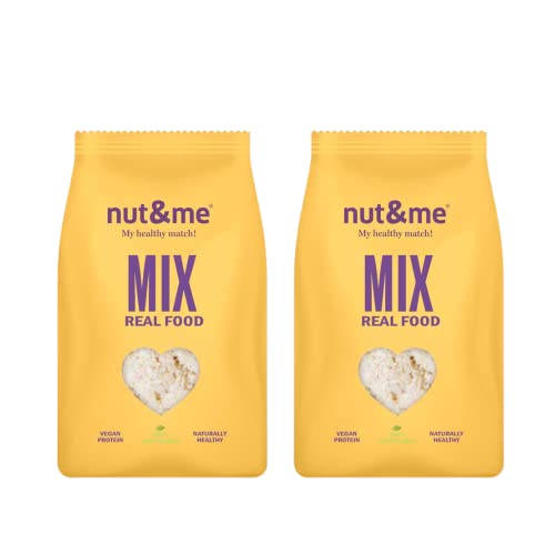 Preparado para falafel 440 gr nut&me | Sin gluten, sin lactosa, sin azúcares añadidos | Vegano | Halal y Kosher | Sin OGM | Pack 2 x 220gr