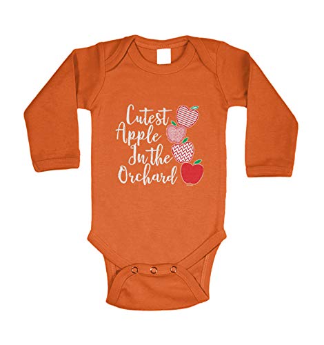 Haase Unlimited Cutest Apple In The Orchard - Autumn Bodysuit