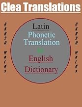Latin Phonetic To English Dictionary