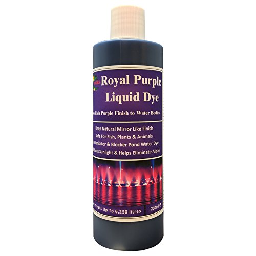 HYDRA Royal Purple Liquid Dye 250ml for Pond Water Features and Fountains