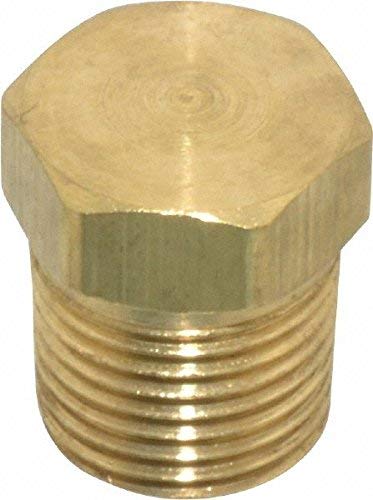 Parker 218P-8 Hex Head Pipe Plug 1/2 Male Brass