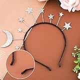 Zoom IMG-2 cerchietto con stelle e luna Zoom IMG-2 cerchietto con stelle e luna