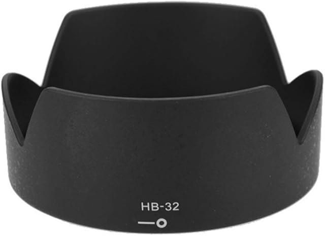 SADA72 Lens Hood for Nikon 18-140mm f/3.5-5.6G ED VR, 18-135mm f/3.5-5.6G IF-ED, 18-105mm f/3.5-5.6G ED VR, 18-70mm f/3.5-4.5G IF-ED Nikkor DX Lenses(Black)