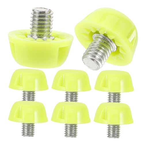 Happyyami 8 Pack Sports Shoes Spikes Cleats Replacement Nails Durable Outdoor Sprinting Shoes Nails for Training