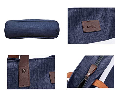 Bolso tote de hombro para mujer, bolso de mano con asa superior, tipo cartera o satchel, ideal para trabajo, universidad, viajes, negocios y uso casual miniatura 7