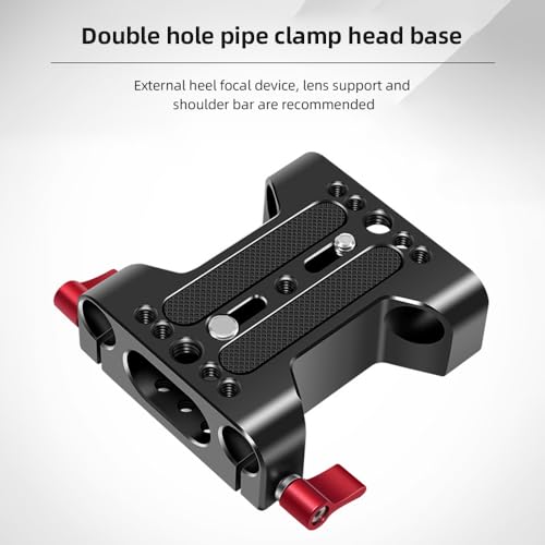Placa base de cámara para soporte plataforma DSLR y videocámaras 5