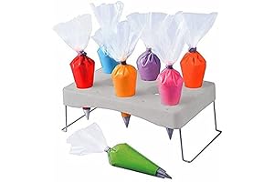 Cake Decorating Icing Bag Holder Tray Stand