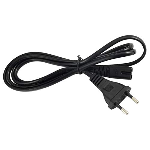 Image of CARE CASE AC Adapter for Epson 3-Pin,Flat,2-Prong Laptop Adapter /Camera /Printer /Adapter /Charger-with 1.8m Power Cord Connector,Black