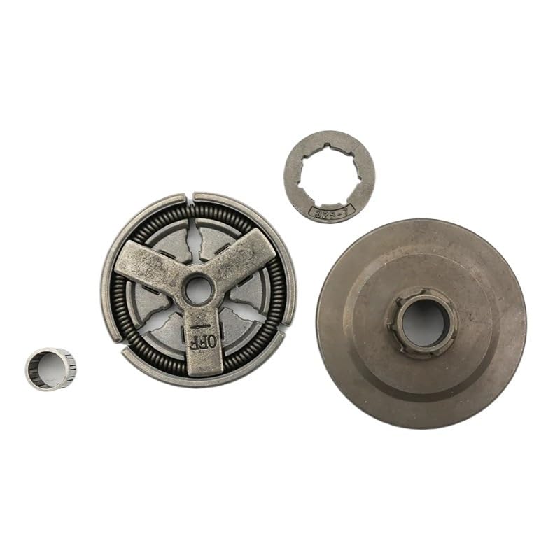 Pignon de jante .325 7T et tambour d'embrayage pour tronçonneuse thermique 45cc à 58cc