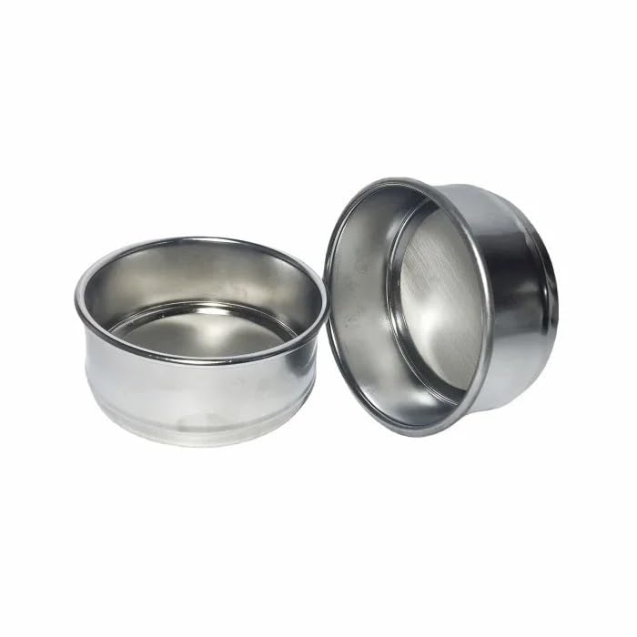 100 mm 304 Edelstahl Sieve200 Mesh Labor Probenahmewerkzeug, langlebige Inspektionsausrüstung für präzise Filtration und Analyse, ideal für Tories und Forschung