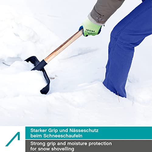 Foto von ACE Frost Arbeits-Handschuh - 3 Paar Kälte-Schutz-Handschuhe für die Arbeit im Winter - EN 388/511 - 09/L (3er Pack)