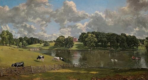 Toile Wivenhoe Park par John Constable 60x90cm pour la décoration du salon