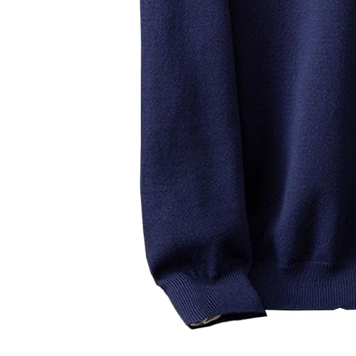 Men V Neck Dress Knit Sweater Long Sleeve Casual Slim Fit Pullover Sweater Fashionable Knitted Tops4
