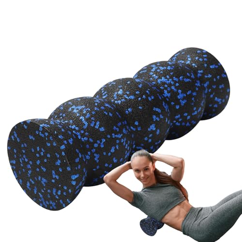 Qyljeiwred Rodillo de espuma para espalda, rodillo de espuma para fitness, yoga, suministros deportivos para ejercicios de puntos gatillo, rodillo de masaje para gimnasio y yoga