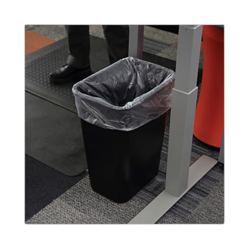 Image of Boardwalk BWK243306 High-Density Can Liner, 12-16gal, 24 inch x 33 inch, 6mic, Natural, 50 Bags per Roll (Case of 20 Rolls)