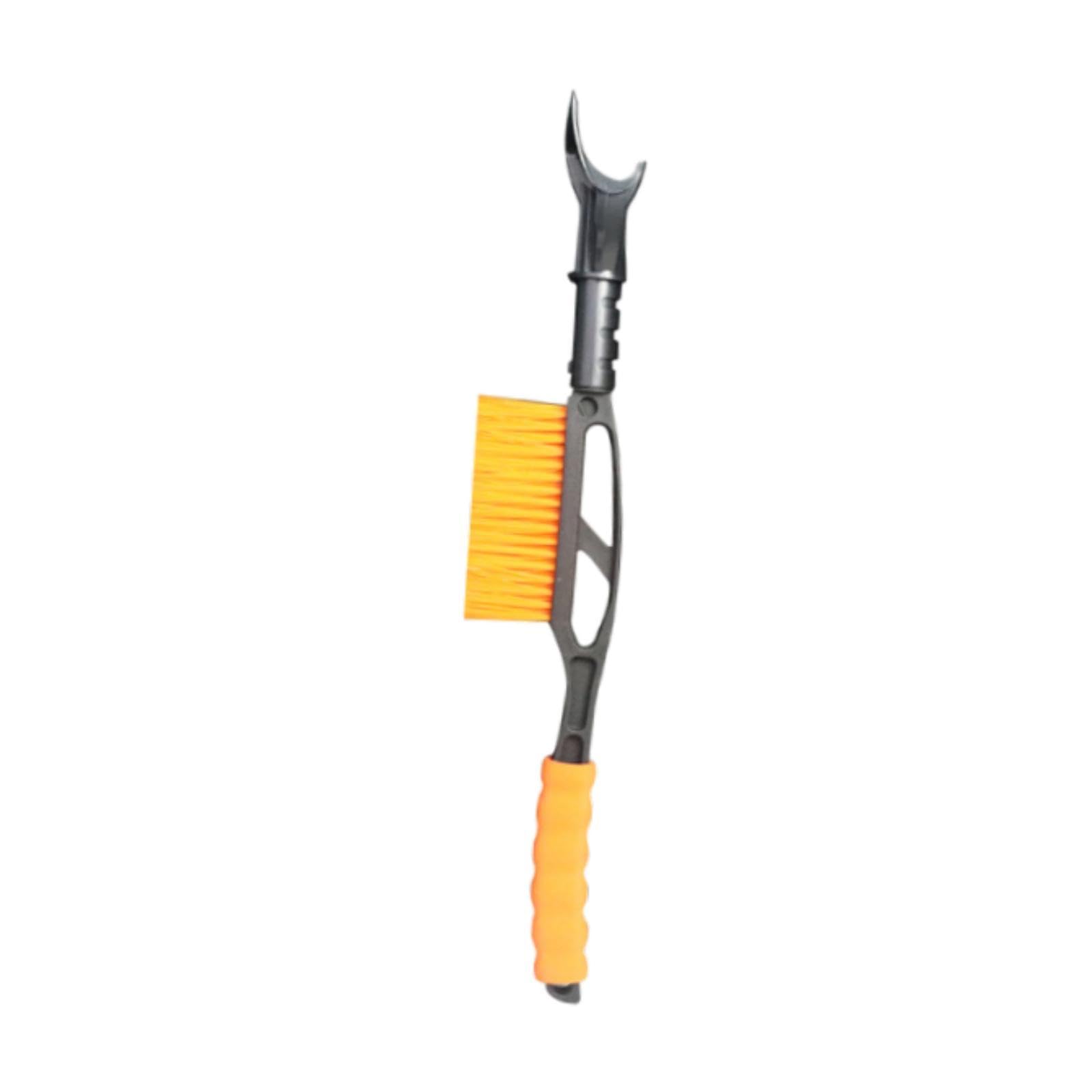 Merishopp 20inch Auto Windscreen Snow Brush Ice Scraper Multipurpose Sturdy Detachable Yellow-image-31