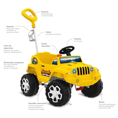 Banjipe Passeio & Pedal (Amarelo), Bandeirante, Amarelo