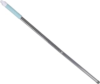 OSALADI Mop Accessories Metal Plastic Metal Handles Broomstick Handle for Floor Cleaning Garbage Shovel Floor Pole Handle Broom Stick Replacement Broom Stainless Steel Floor Mops