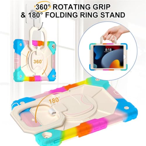 Coque iPad 7ème génération avec support et sangle de transport - 3