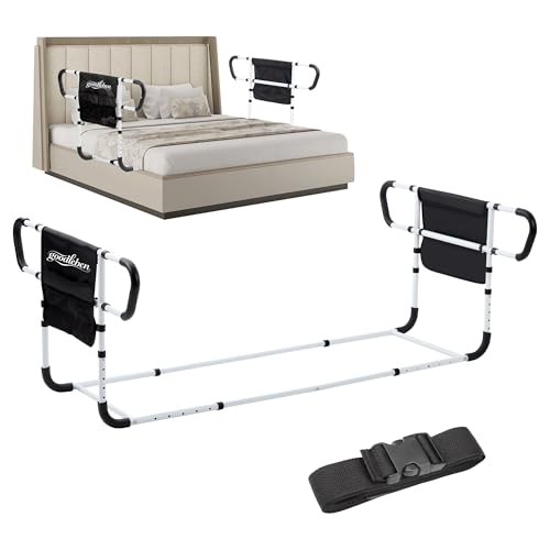 goodleben Double Bed Rail for Elderly Adults Safety,...
