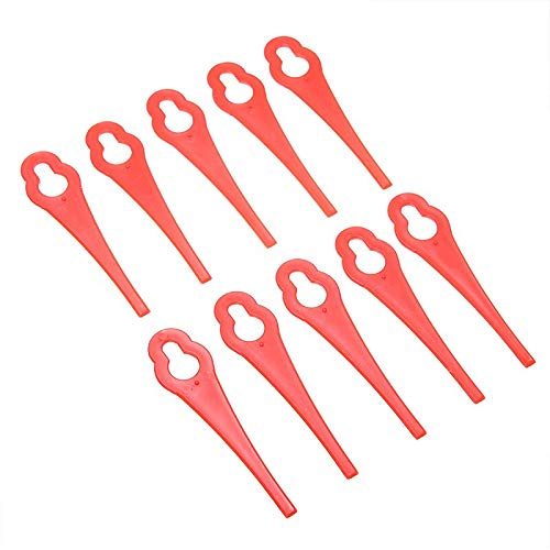 SELTOOL 10Pcs 85mm Plastic Grass Trimmer Blade Replacement Blades Lawn Mower Blades For Bosch ART26LI ART26 Garden Tools