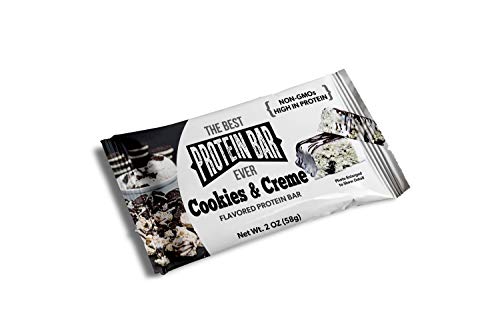 The Best Protein Bar Ever - 10 Bars - Cookies & Creme