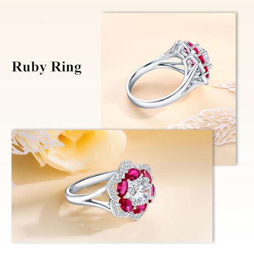 Bague trèfle porte-bonheur en argent, déclaration d'amour - 5