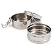 2 Tier Indian-Tiffin Stainless Steel Small Tiffin Lunch Box