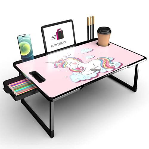 PRB MART Office Table for Home/Writing Desk for Office/Folding Table for School/Folding Study Table/Work from Home -Multipurpose Table (UNICORN COTTED)