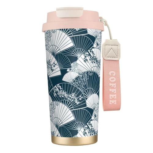 タンブラー 和風 和傘 桜 和柄 上品 マグボトル コーヒーカップ 水筒 保温 保冷 ウォーターボトル 蓋付き ストロー付き 直飲み おしゃれ プレゼント