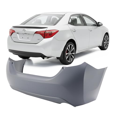 Image of FitParts Compatible with Toyota Corolla 2014-2019 Rear Bumper Cover