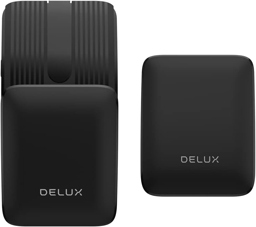 DeLUX Bluetooth Wireless Pocket Slim Mouse, 2in1 Sliding