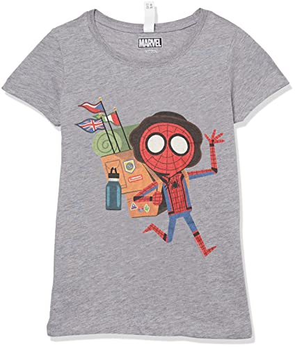 T-shirt fille Marvel Spidey Abroad cadeau anniversaire original enfant